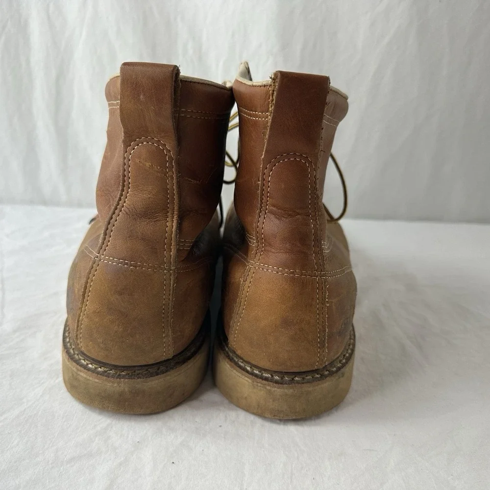 Thorogood 6" American Heritage Moc Soft Toe Work Boots 814-4200 Men's Size 15 D! - Picture 8 of 13